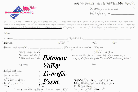 Click to download Transfer Form